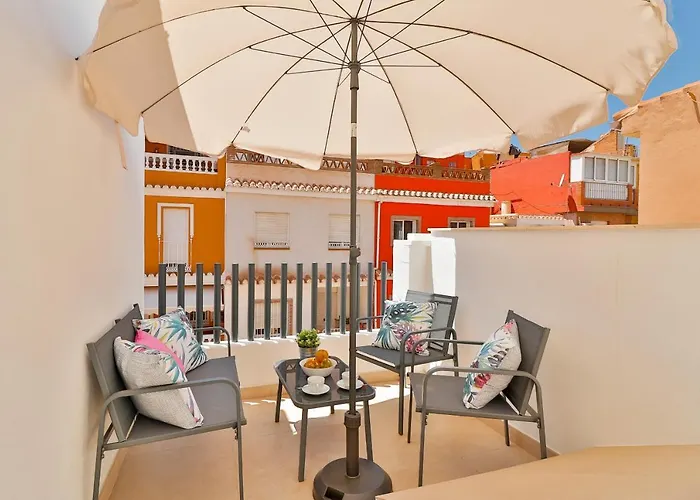 C5 - El Palo Beach 2 Bedroom With Terrace